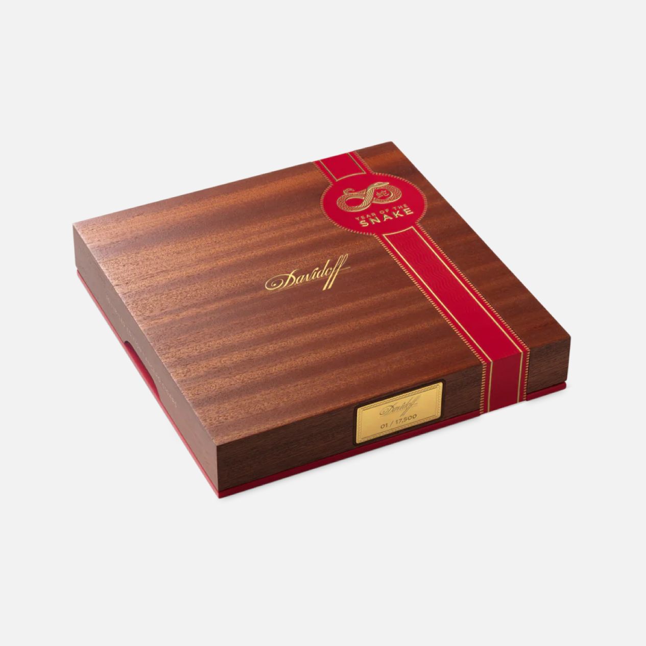 大卫杜夫蛇年限量版雪茄盒。